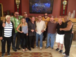 The cast of 'Legends House', a show set to feature on The Network. (Image courtesy of tjrwrestling.com)